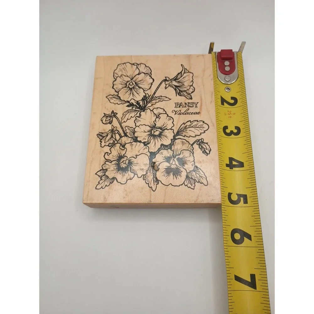 VTG 1993 PSX Pansy BOTANICAL FLOWERS K-774 5